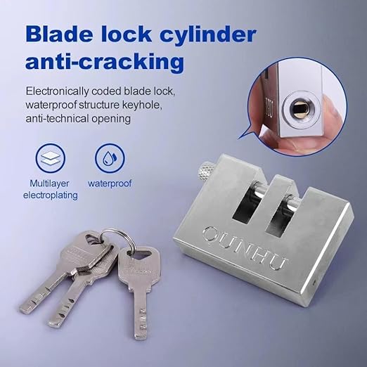 All Cars Pedal Lock Brake & Clutch Stainless Steel Anti Theft